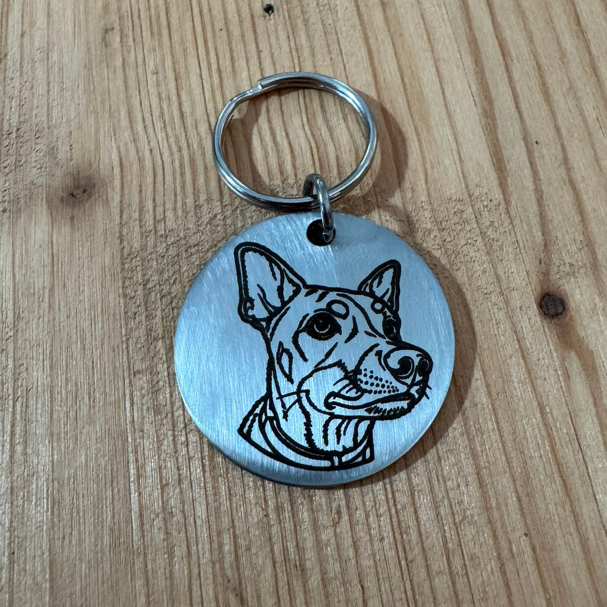 Medaglietta acciaio inox Animale