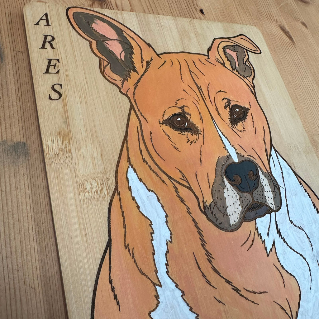 Quadro ritratto Animale