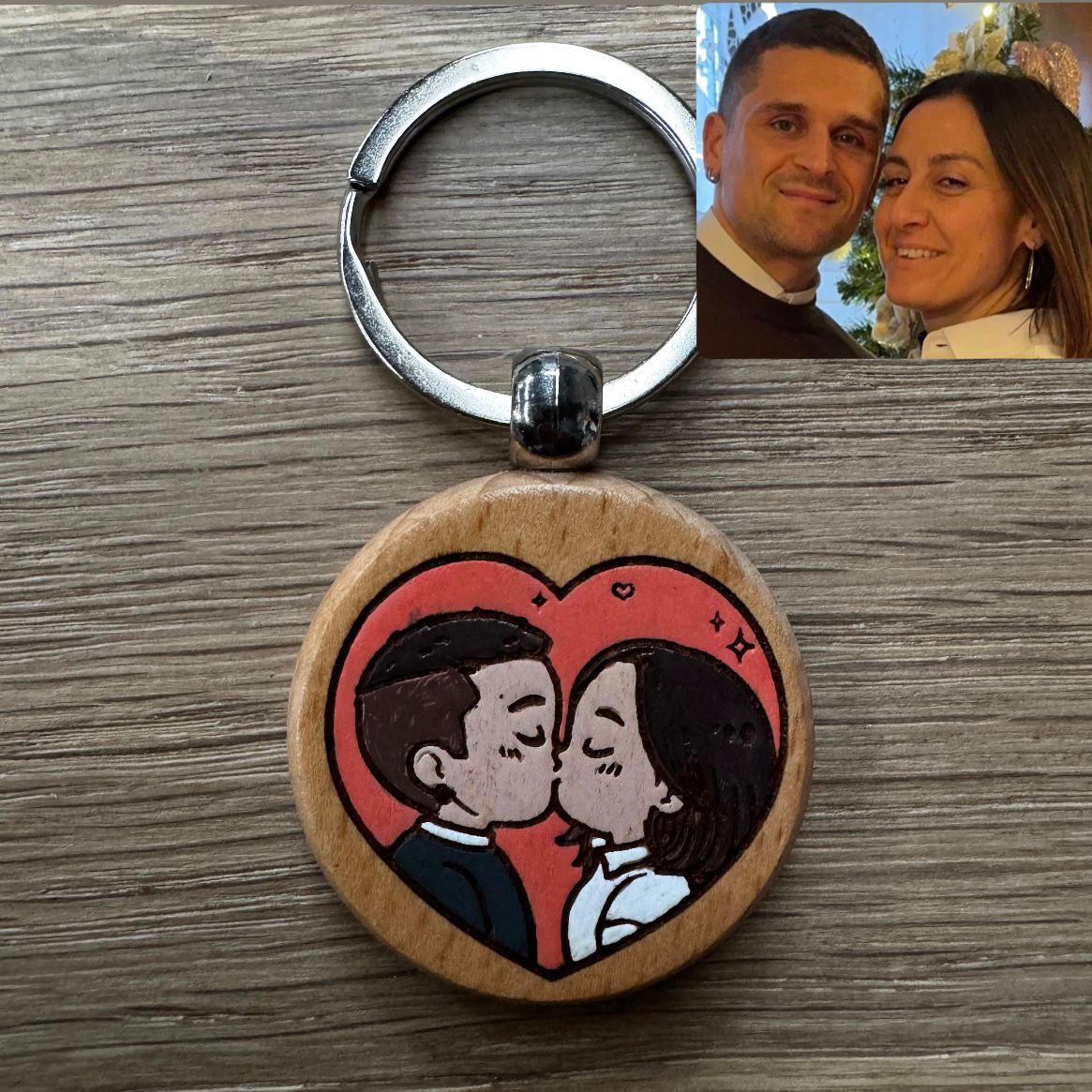 Portachiavi San Valentino