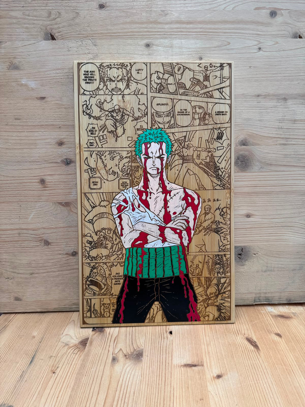 Quadro manga Zoro