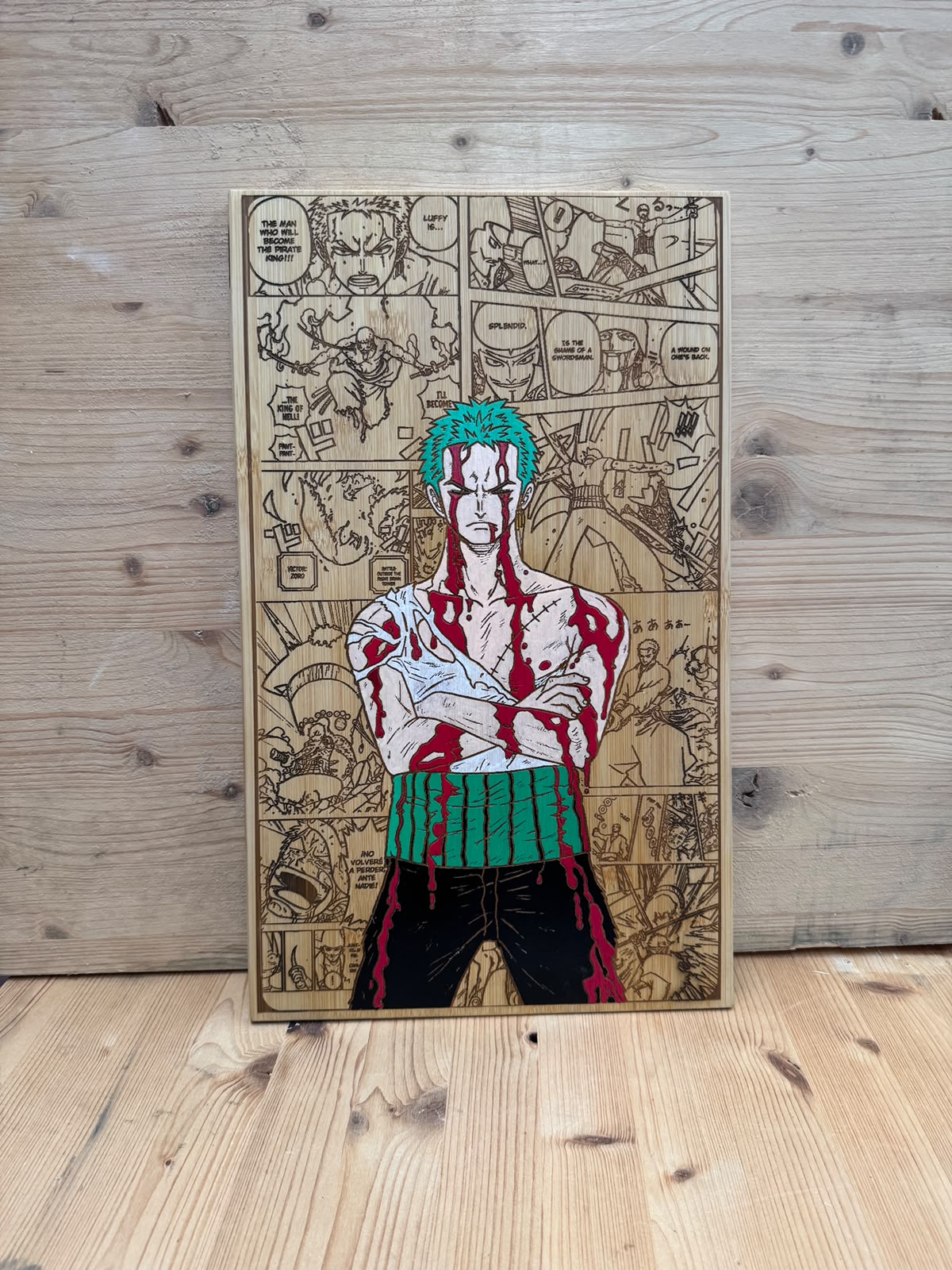 Quadro manga Zoro