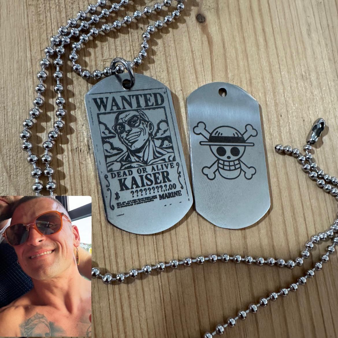 Collana Taglia Personalizzato
