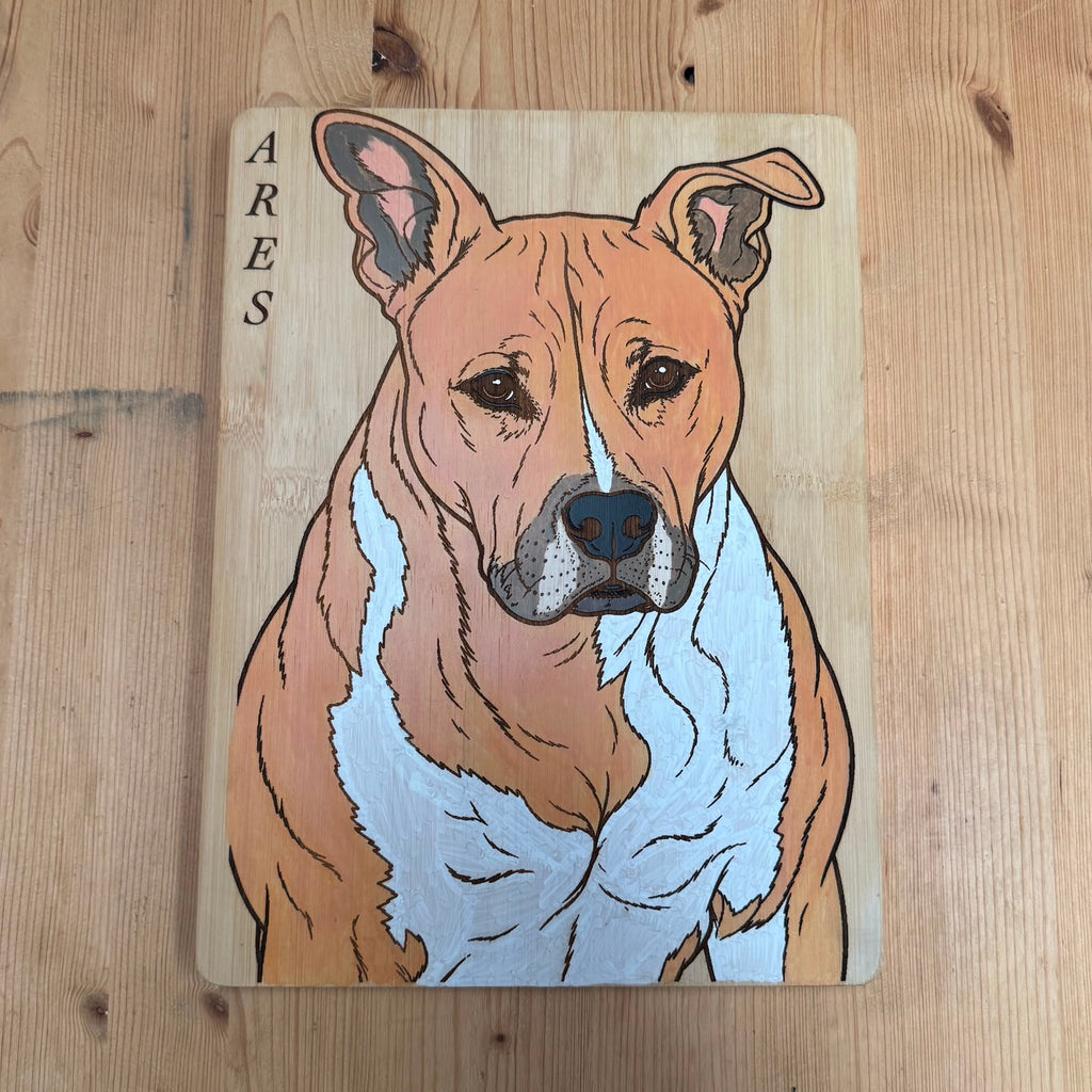 Quadro ritratto Animale