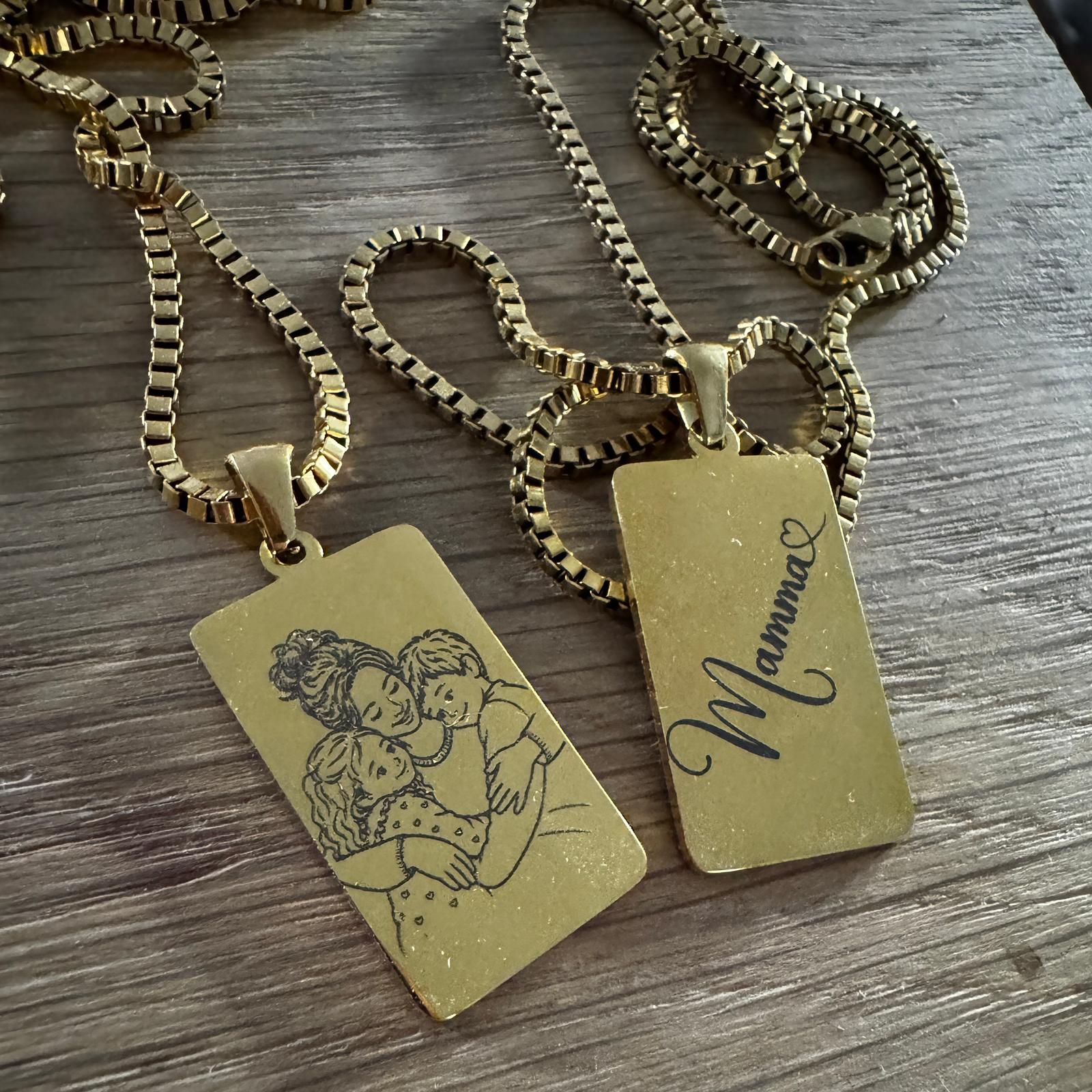 Collana mamma pendente