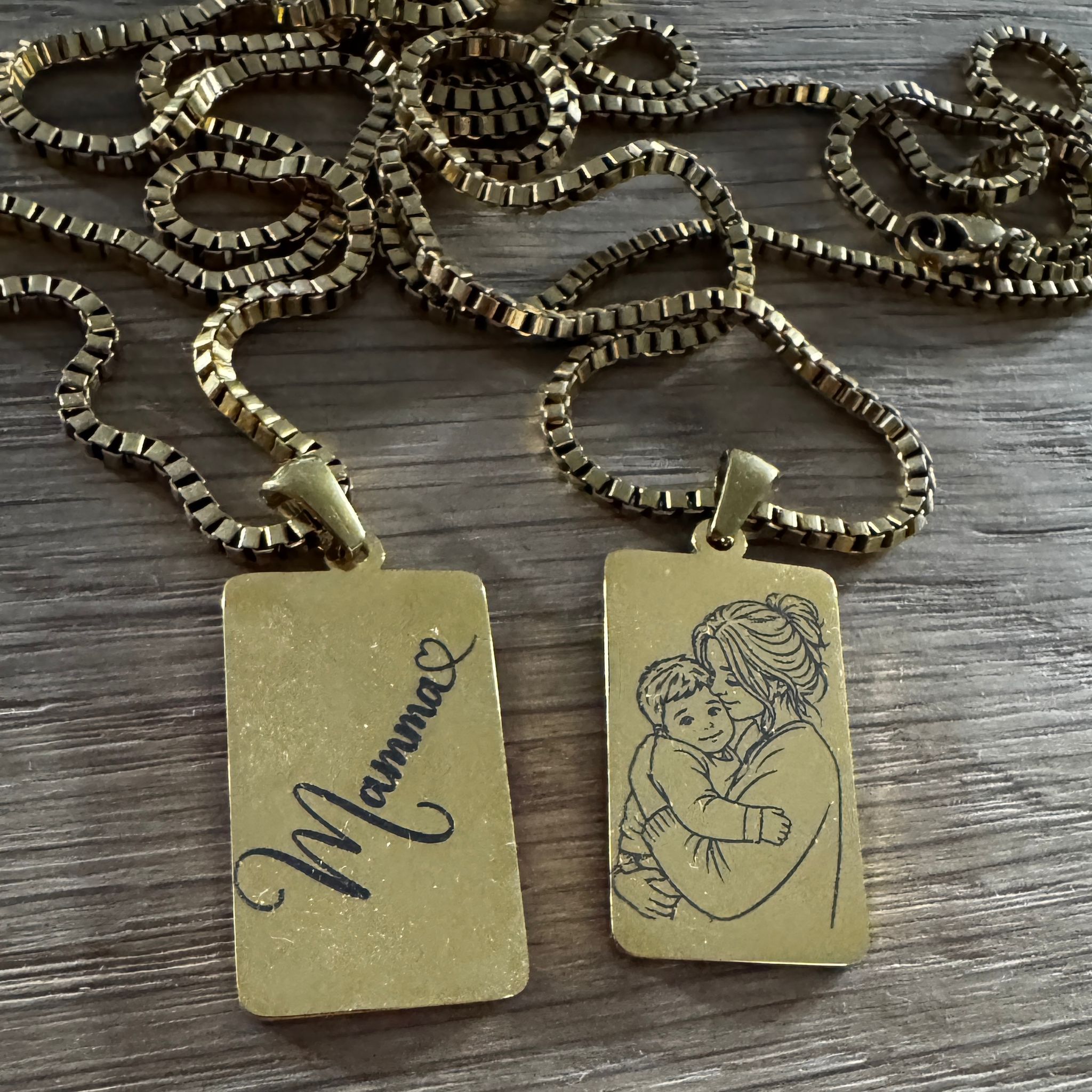 Collana mamma pendente