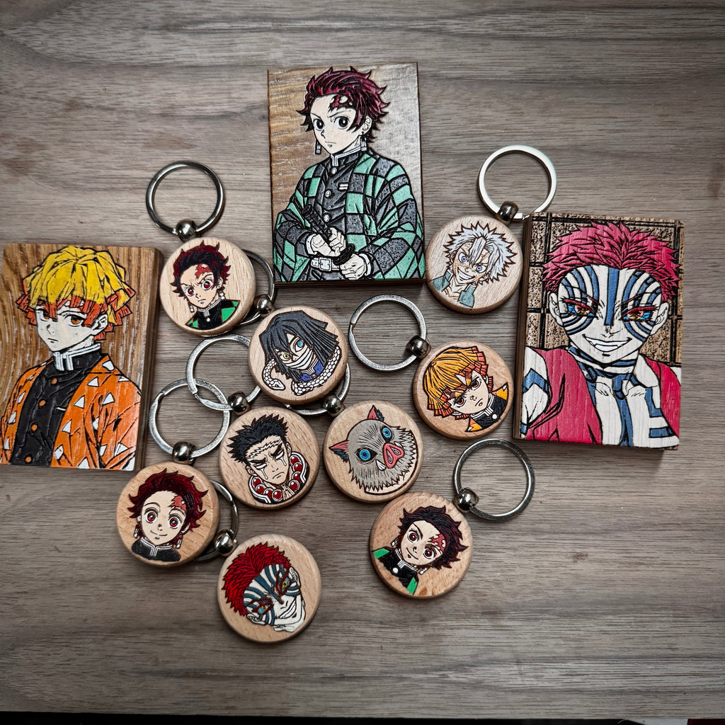 Portachiavi Demon Slayer