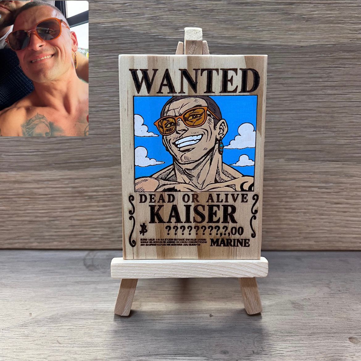 Quadretto taglia One Piece