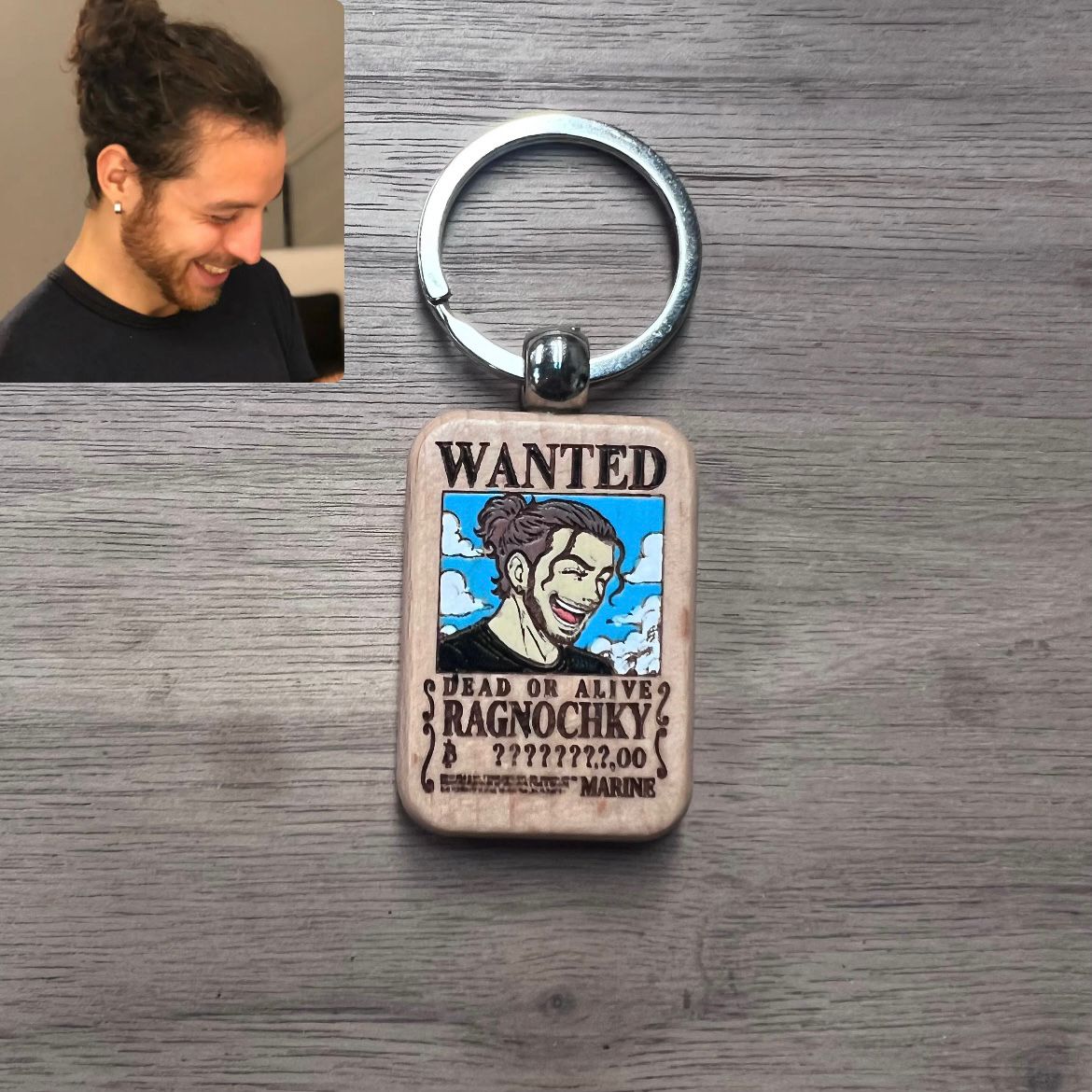 Portachiavi taglia personalizzato